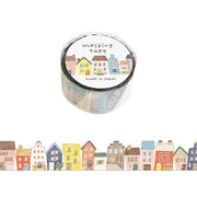 Townhouse Row Die-Cut Washi Tape by Mind Wave | Papertail Fox