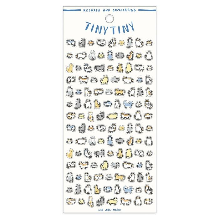 Cat Tiny Tiny Stickers by Mind Wave | Papertail Fox