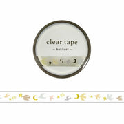 Hokkori Foil Clear Tape - Bird by Mind Wave | Papertail Fox