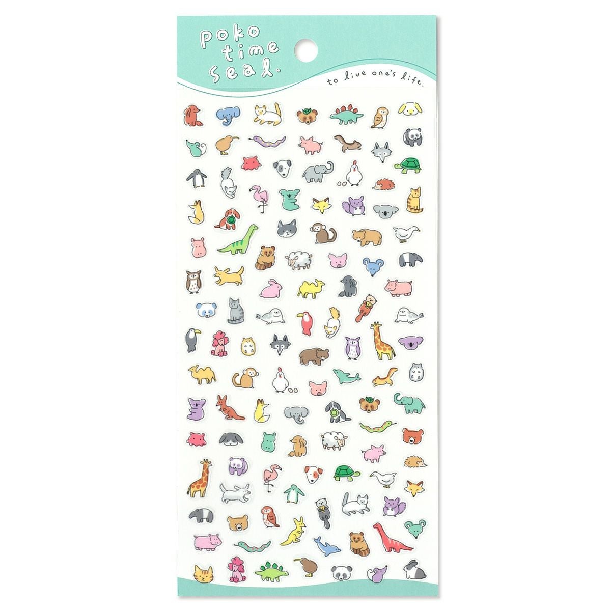 Poko Time Stickers - Animals by Mind Wave | Papertail Fox