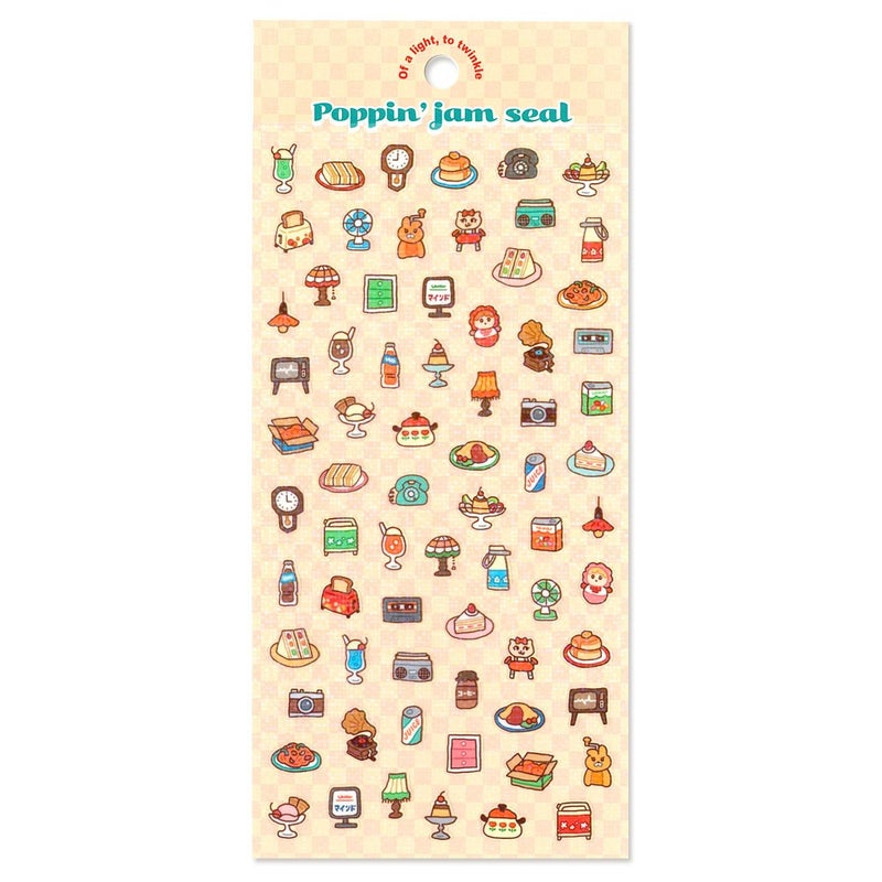 Poppin Jam Stickers - Retro by Mind Wave | Papertail Fox