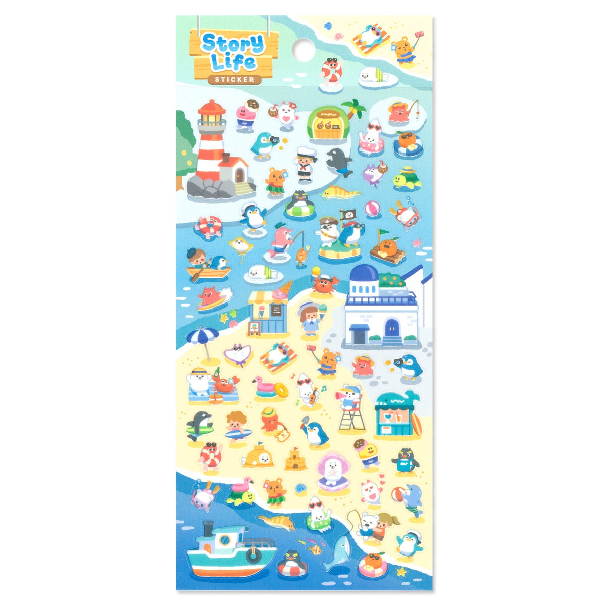 Seaside Story Life Stickers by Mind Wave | Papertail Fox