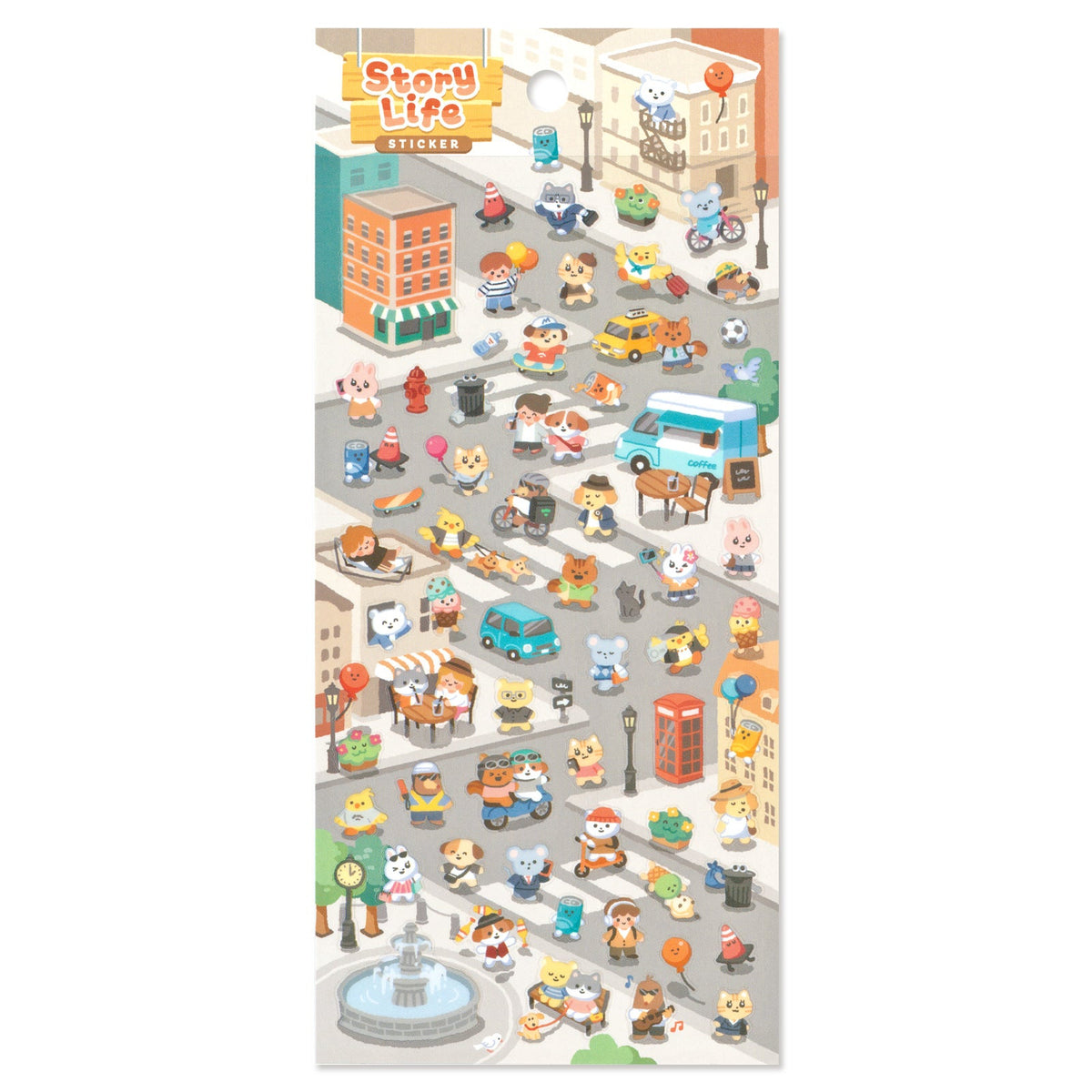City Story Life Stickers by Mind Wave | Papertail Fox