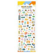 Hamster Happy Happy Stickers by Mind Wave | Papertail Fox
