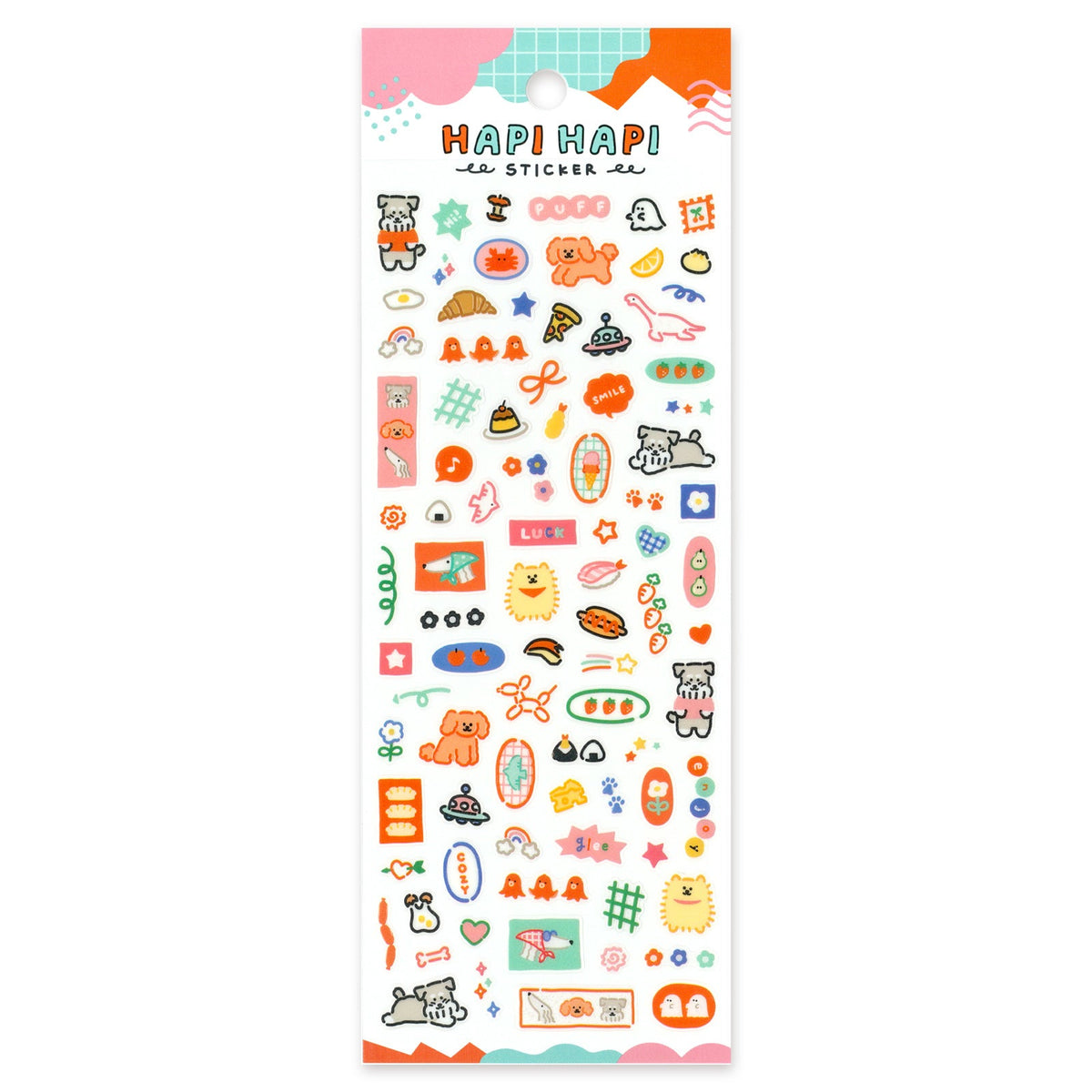 Dog Happy Happy Stickers by Mind Wave | Papertail Fox