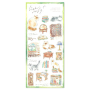Library Nyankobiyori Cat Stickers by Mind Wave | Papertail Fox