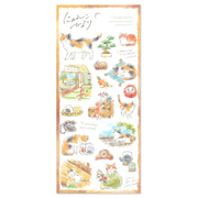Veranda Nyankobiyori Cat Stickers by Mind Wave | Papertail Fox