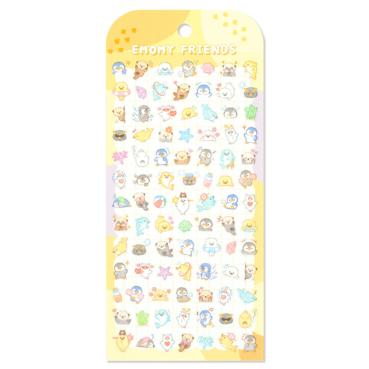 Sea Animals Emomy Friends Stickers by Mind Wave | Papertail Fox