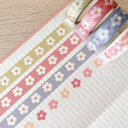 Pastel Daisies Washi Tape by Cherry Rabbit | Papertail Fox