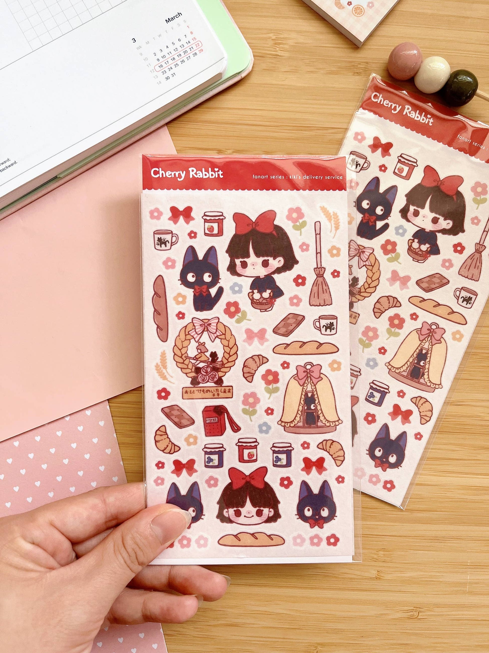 Kiki's Delivery Service Sticker Sheet by Cherry Rabbit | Papertail Fox