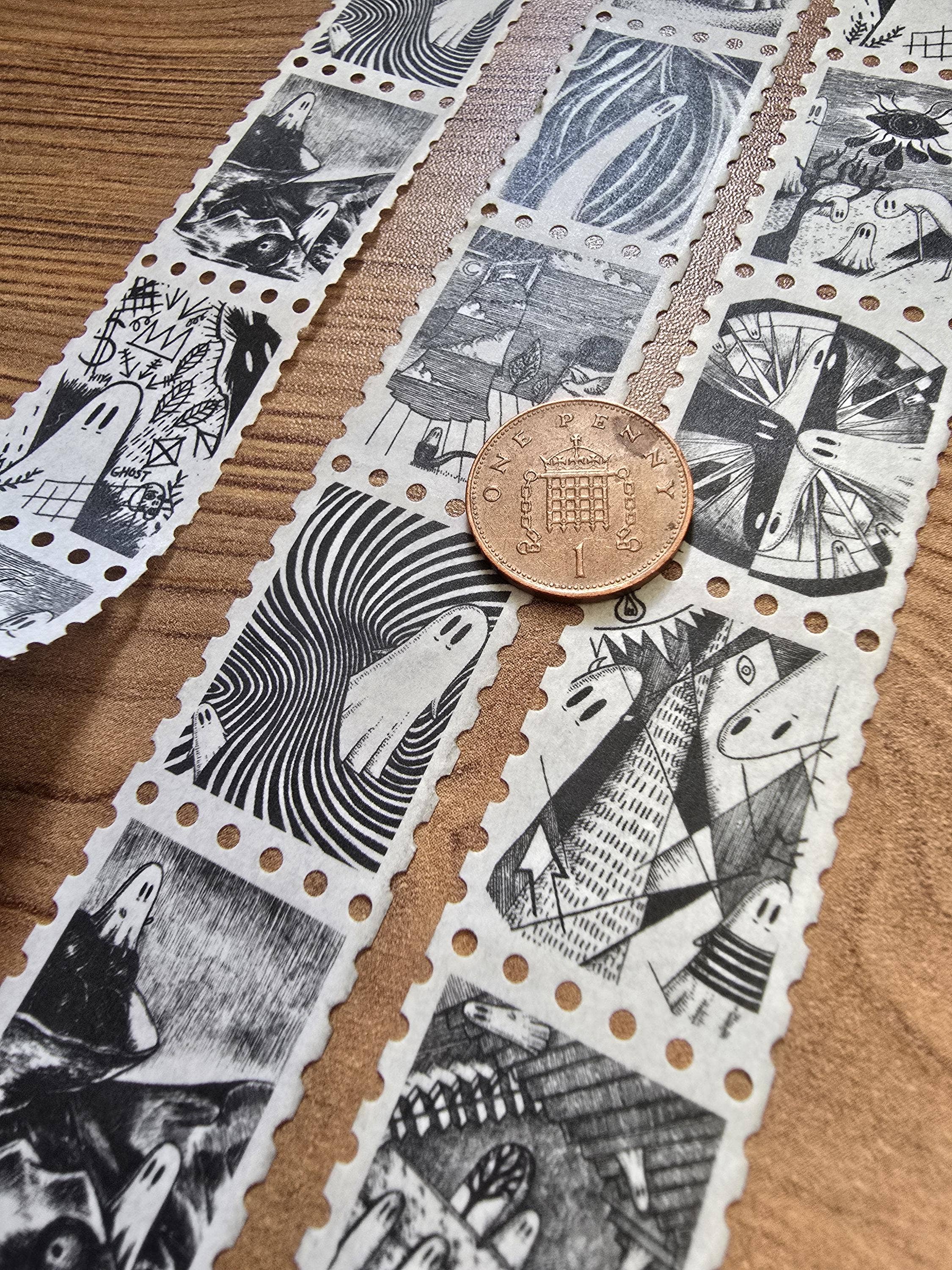 Creative Spirits Stamp Washi Tape #2 - Ghosts of Art History by Jon Turner | Papertail Fox