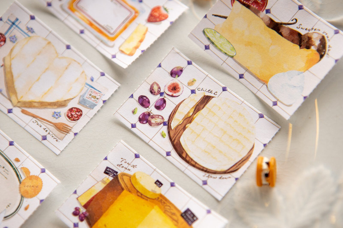 Cheese Lover Sticker Memo Roll by OURS | Papertail Fox