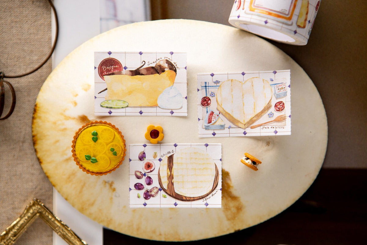 Cheese Lover Sticker Memo Roll by OURS | Papertail Fox