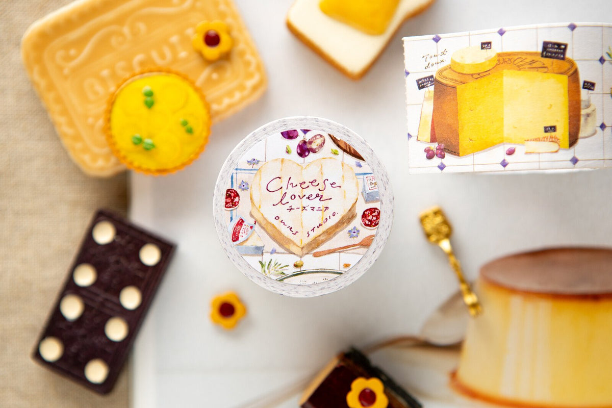 Cheese Lover Sticker Memo Roll by OURS | Papertail Fox