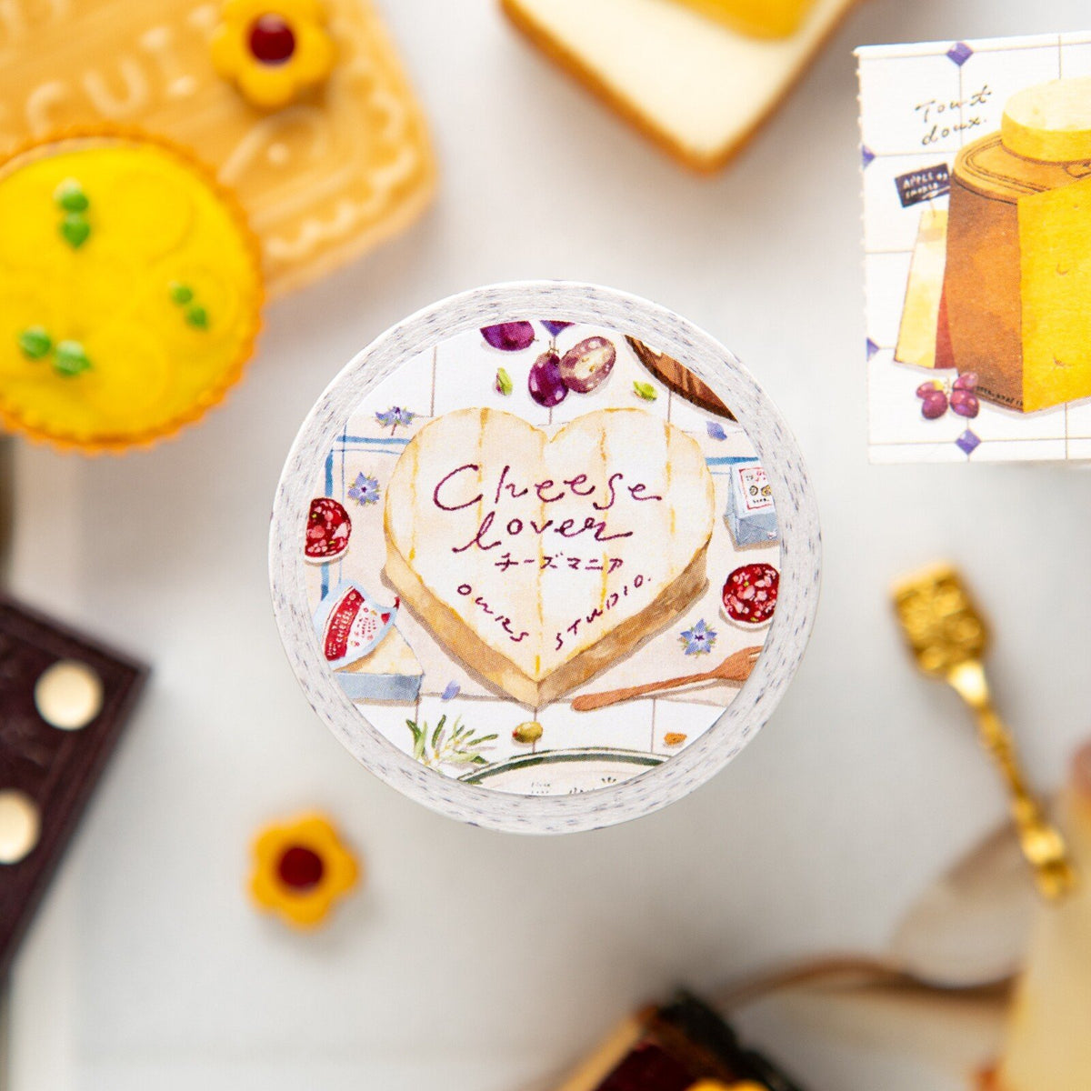 Cheese Lover Sticker Memo Roll by OURS | Papertail Fox