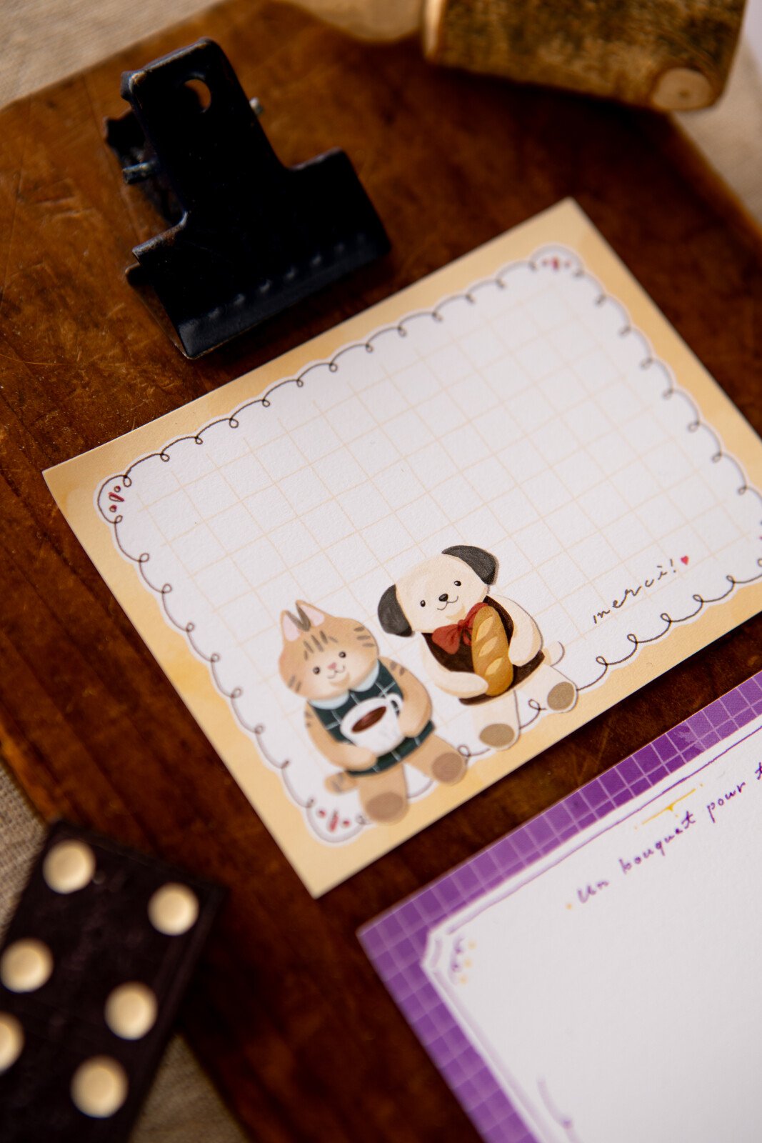 With You Memo Pad by OURS | Papertail Fox