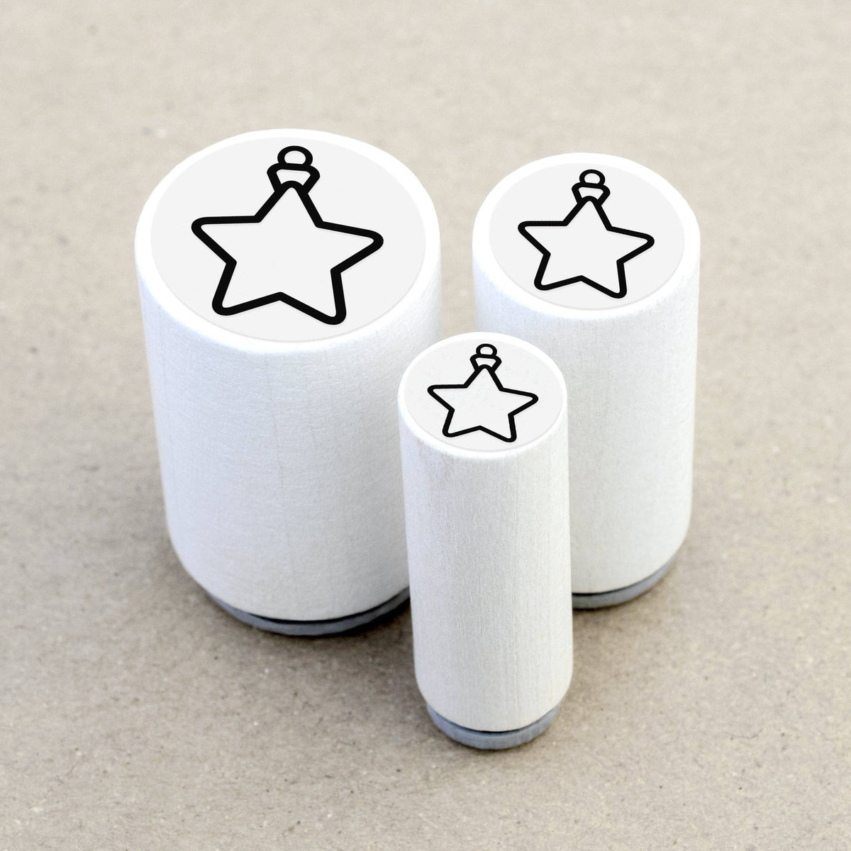 Star-Shaped Ornament Mini Stamp | Merry & Bright