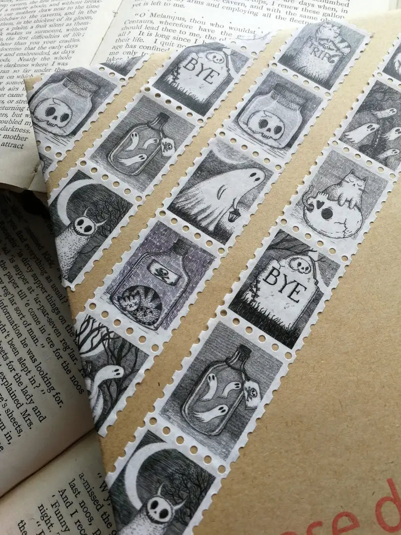Spooky Stamps Art Washi Tape by Jon Turner | Papertail Fox