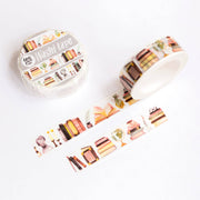 Bookshelf Washi Tape by Wild Pencil Studio | Papertail Fox