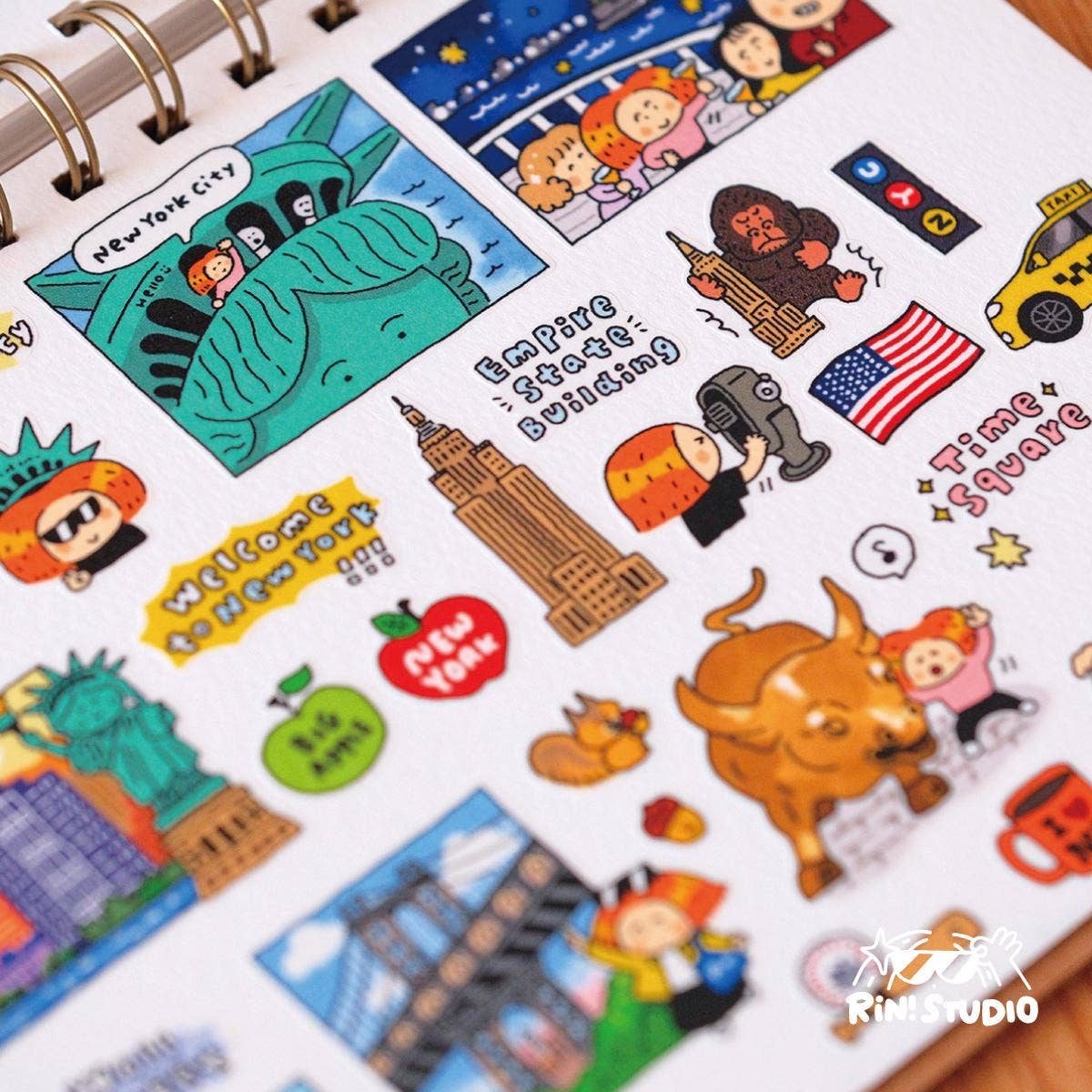 New York Die-Cut Washi Tape | RiN! Studio