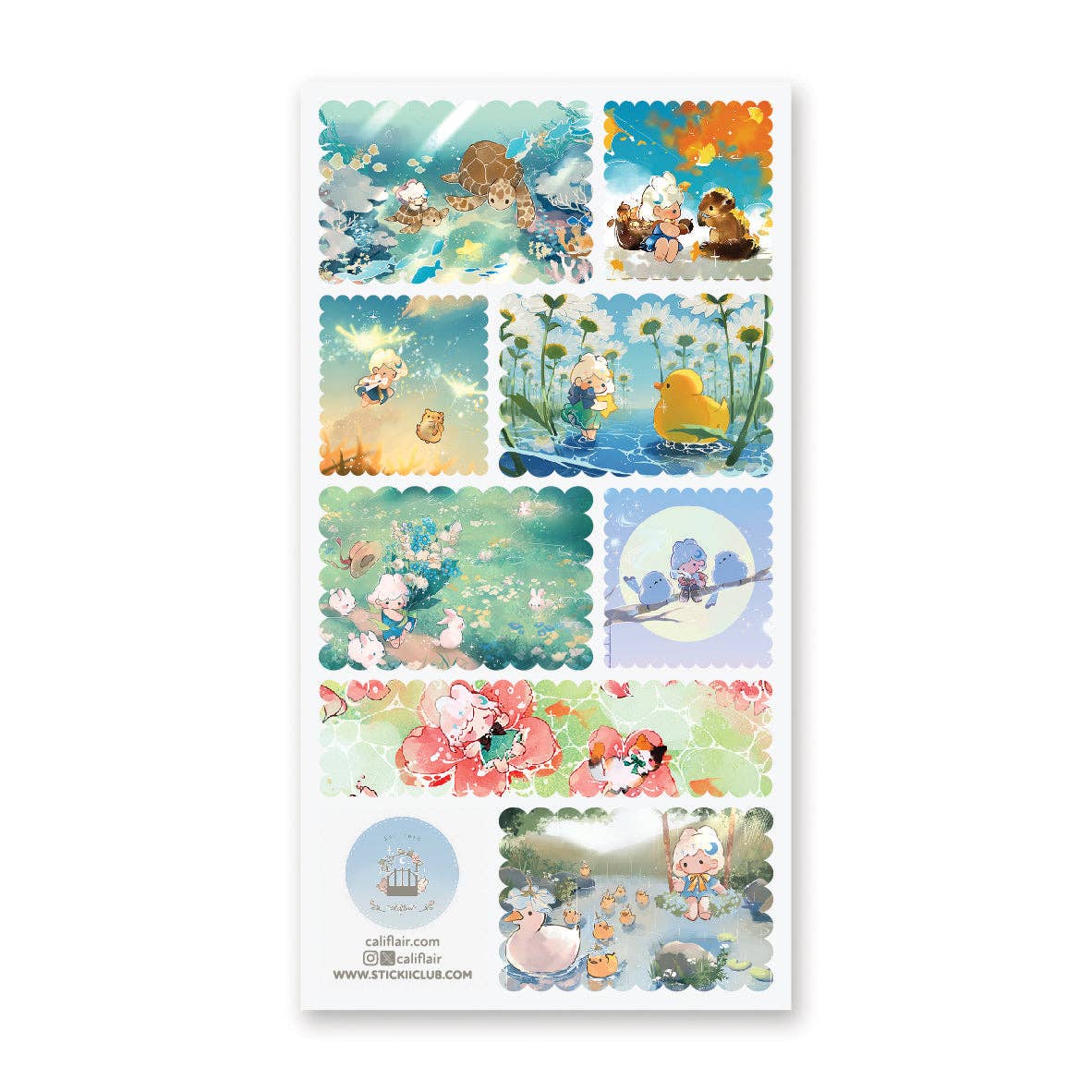 Adventures in Dreamland Sticker Sheet by Stickii | Papertail Fox