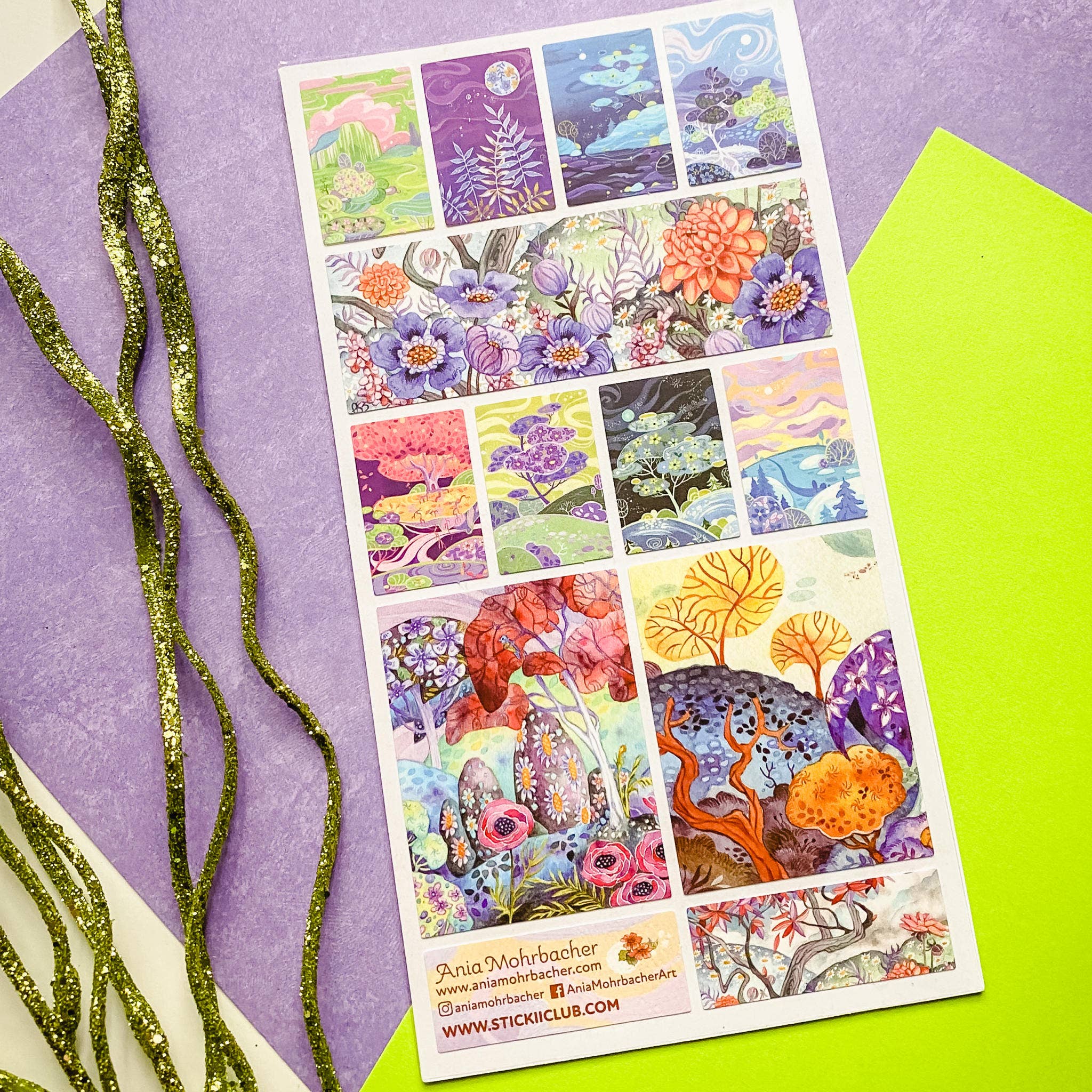 Enchanted Forests Sticker Sheet | Stickii