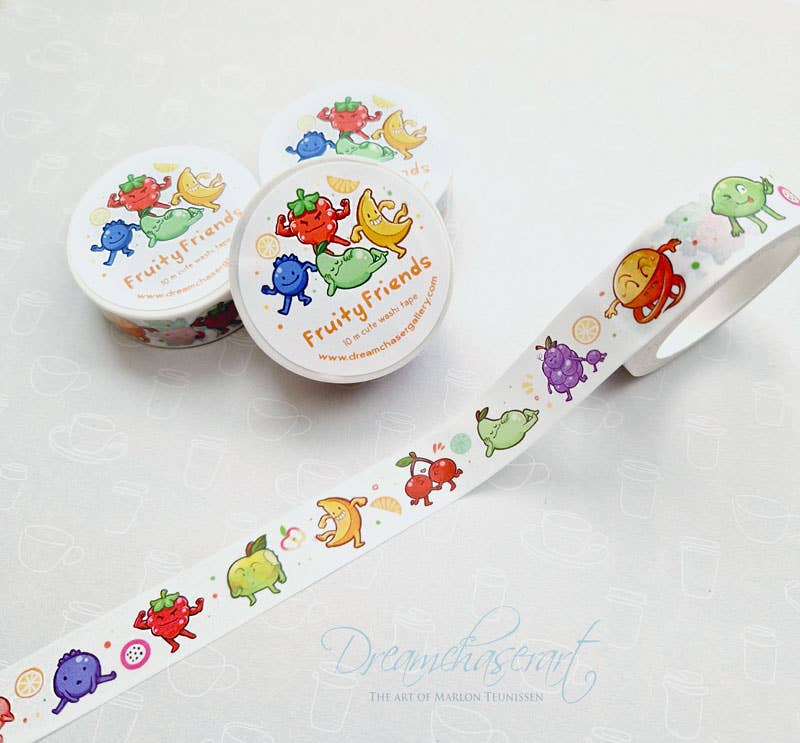 Fruity friends Washi tape