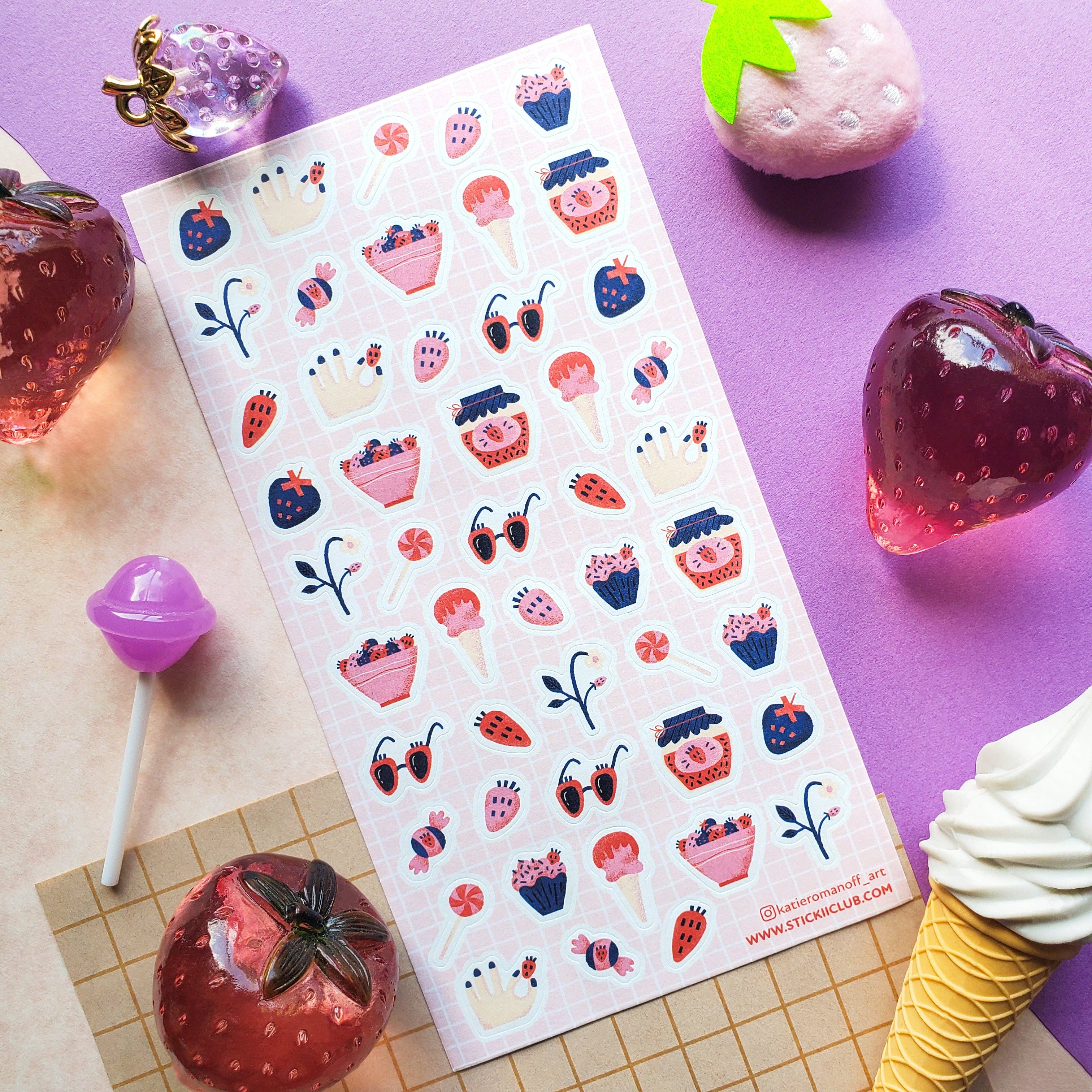 Sweet Pickings Sticker Sheet | Stickii