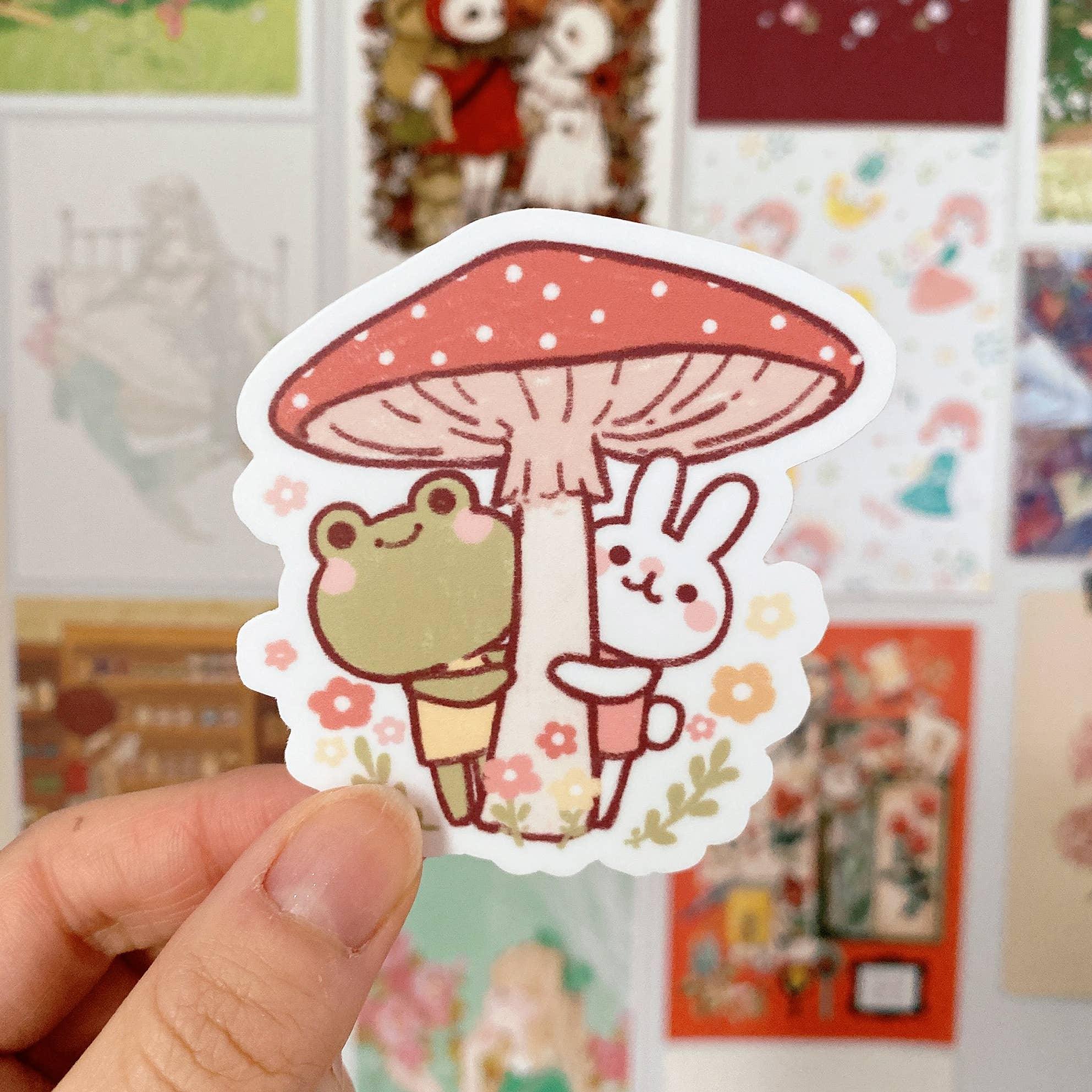 Frog & Rabbit Sticker - Papertail Fox