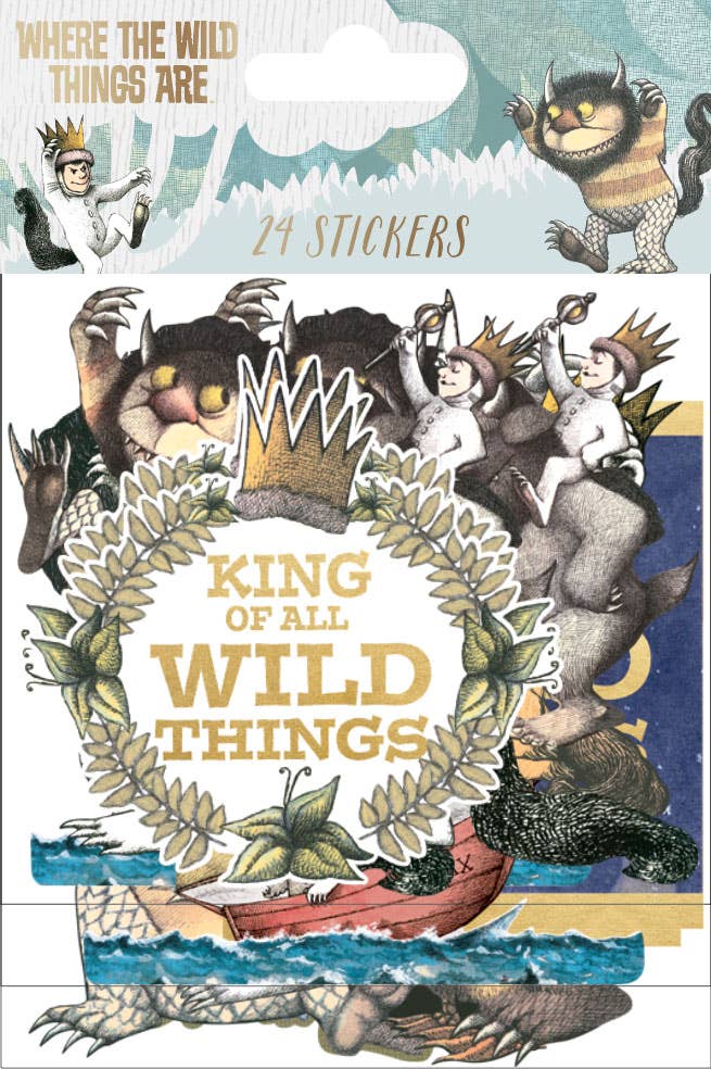 Where the Wild Things Are Diecut Stickers