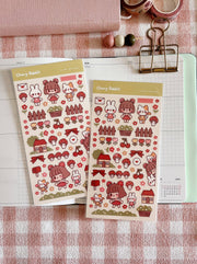 Little Friends Sticker Sheet no.099 by Cherry Rabbit | Papertail Fox