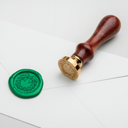 Wreath Wax Seal Stamp by Penpaling Paula | Papertail Fox