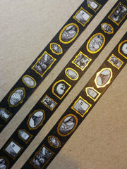Gallery of Curiosities Gold Foiled Washi Tape: Tape 1 by Jon Turner | Papertail Fox