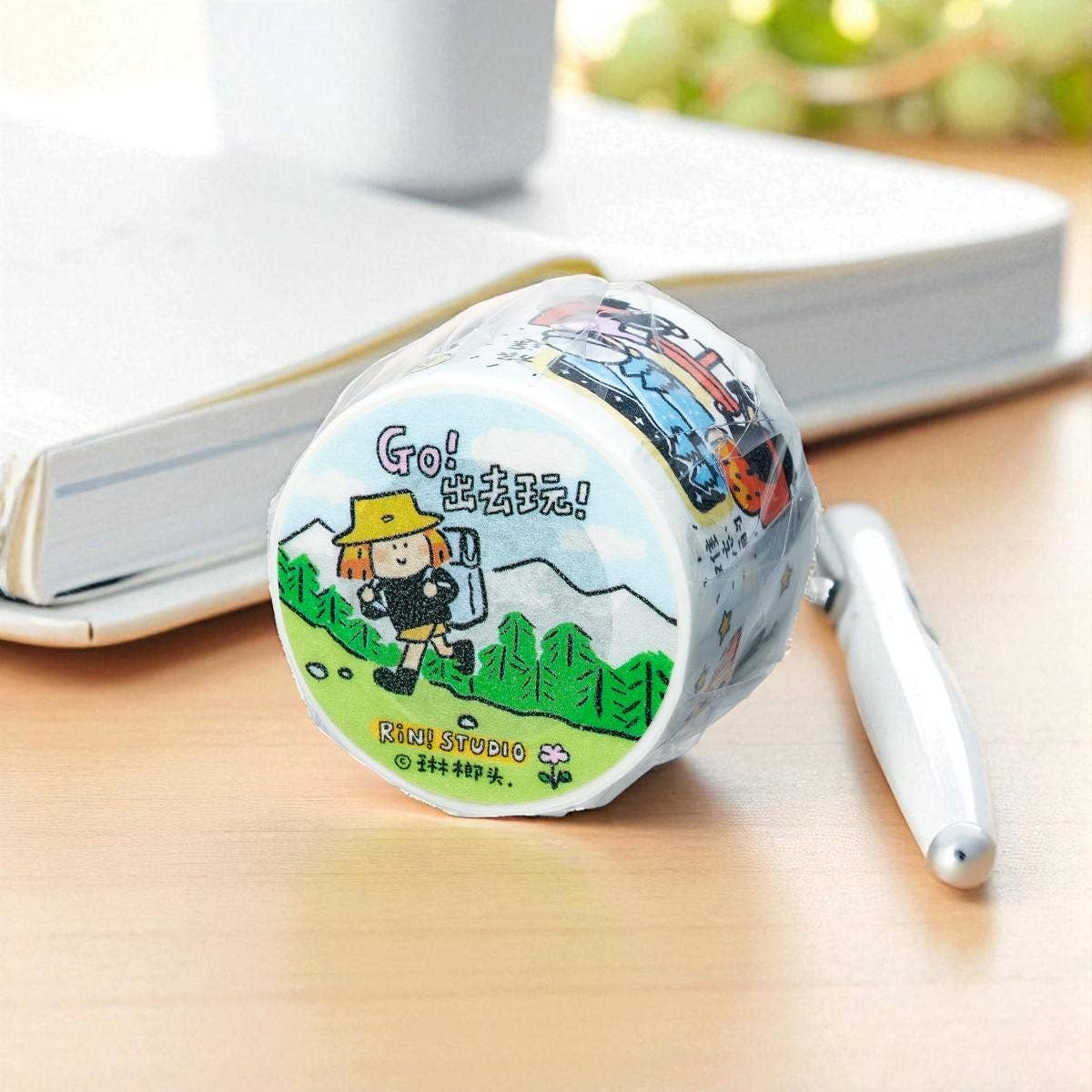 Go Out and Play Washi Tape by RiN! Studio | Papertail Fox