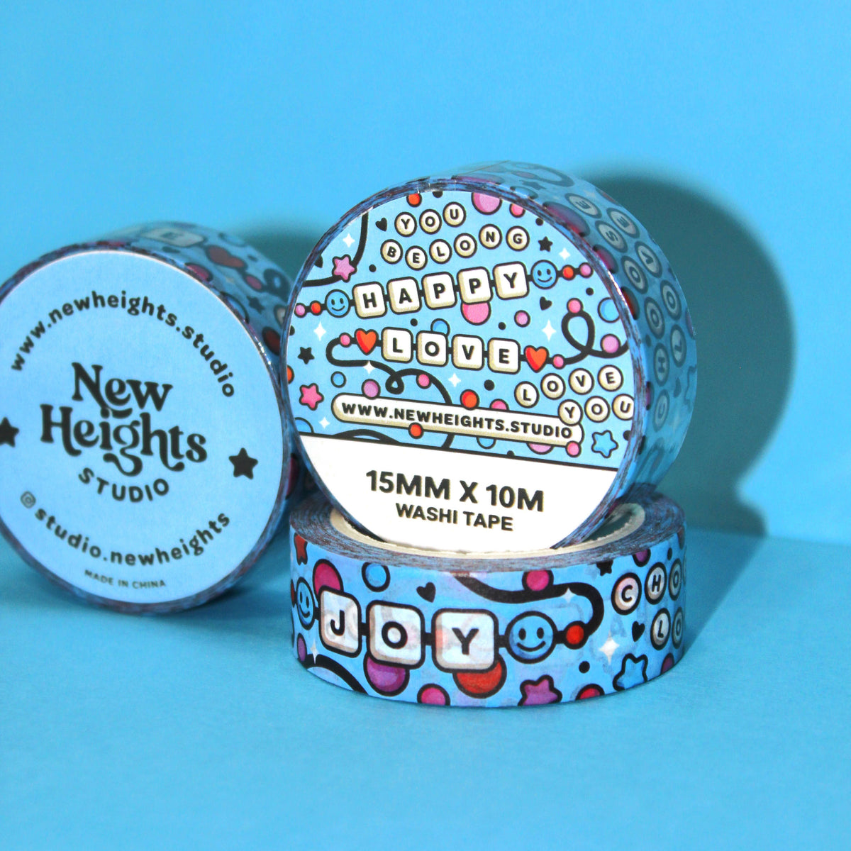 Beaded Messages Washi Tape | New Heights Studio