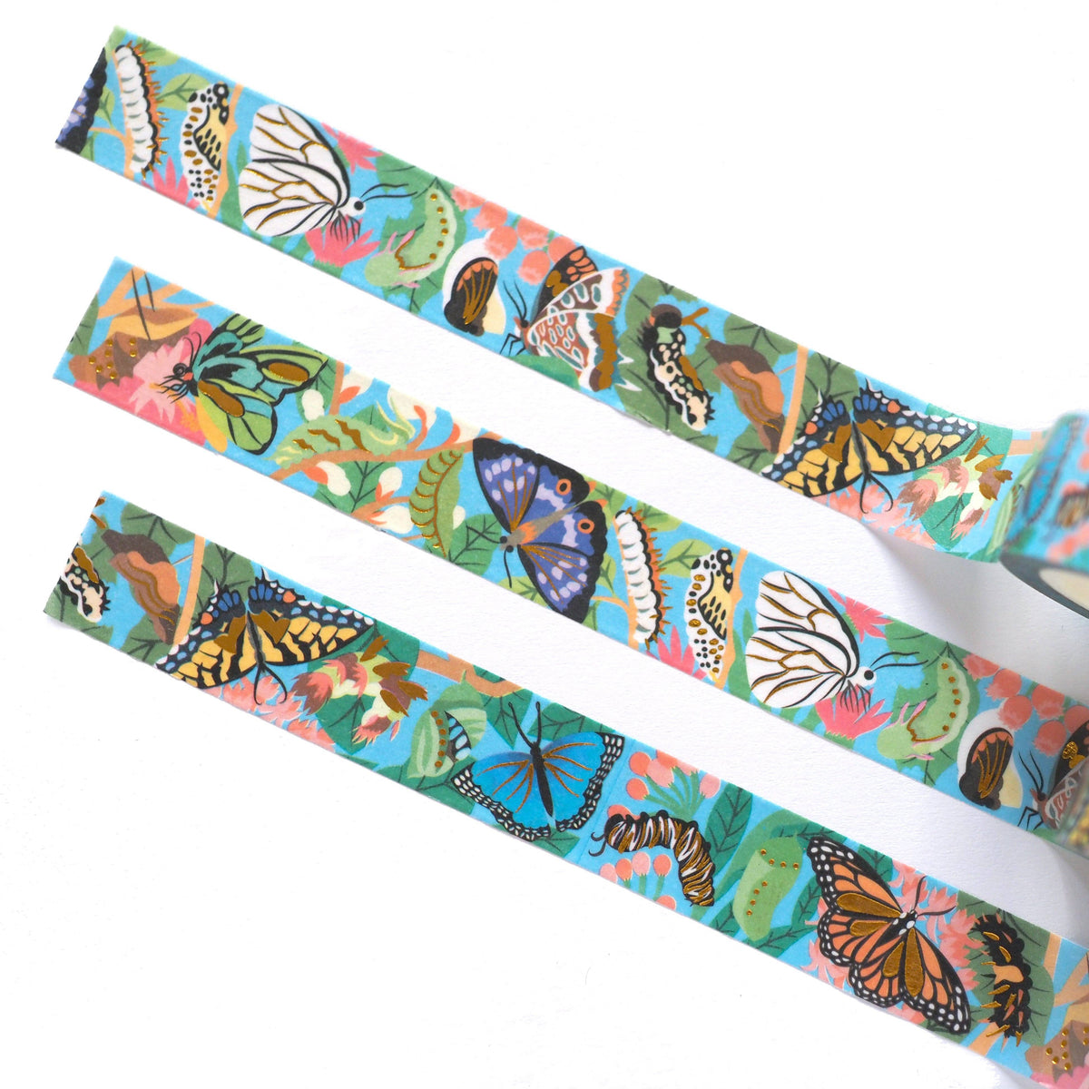 Butterfly Single Roll Washi Tape by Shoal | Papertail Fox