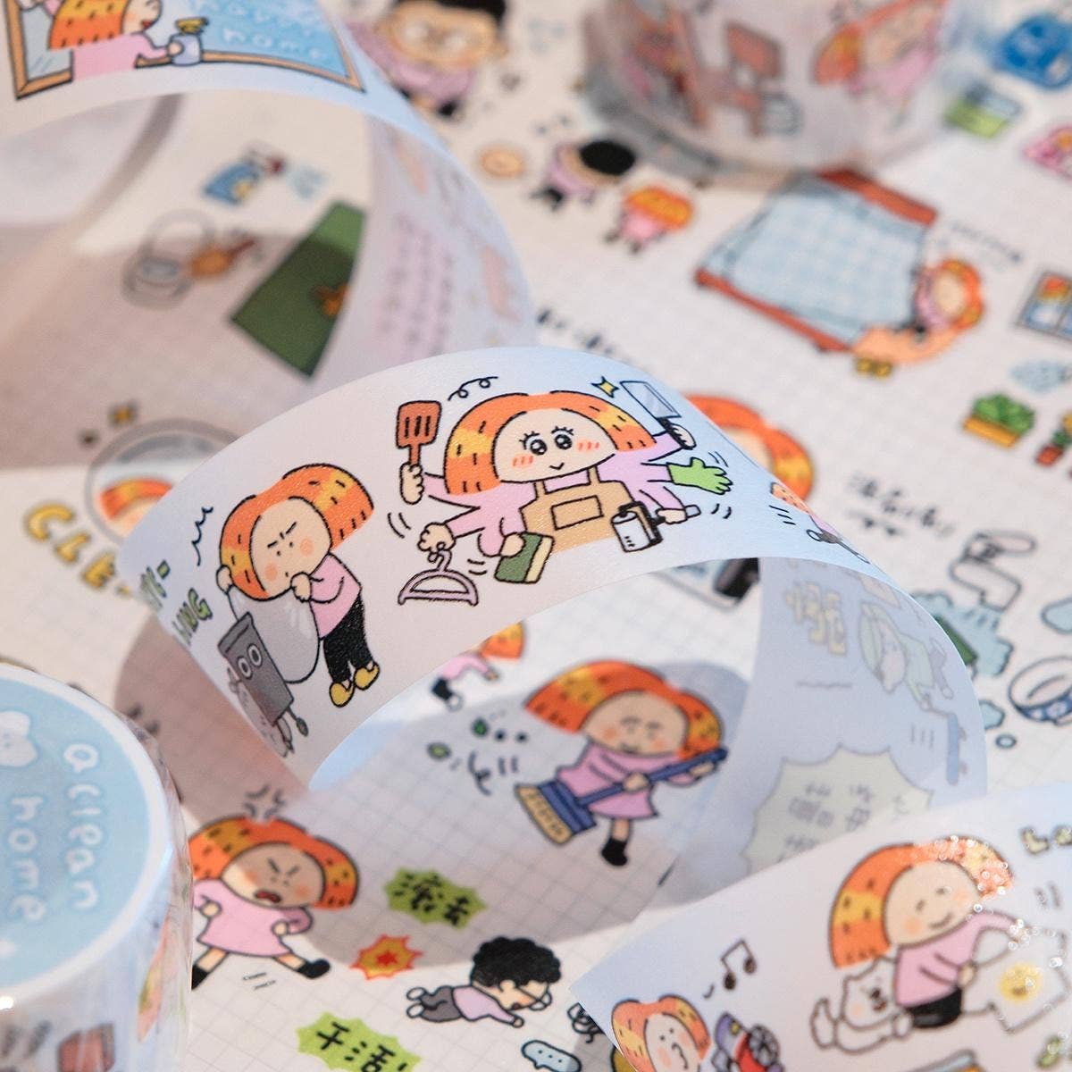 A Clean Home Is a Happy Home Washi Tape | RiN! Studio