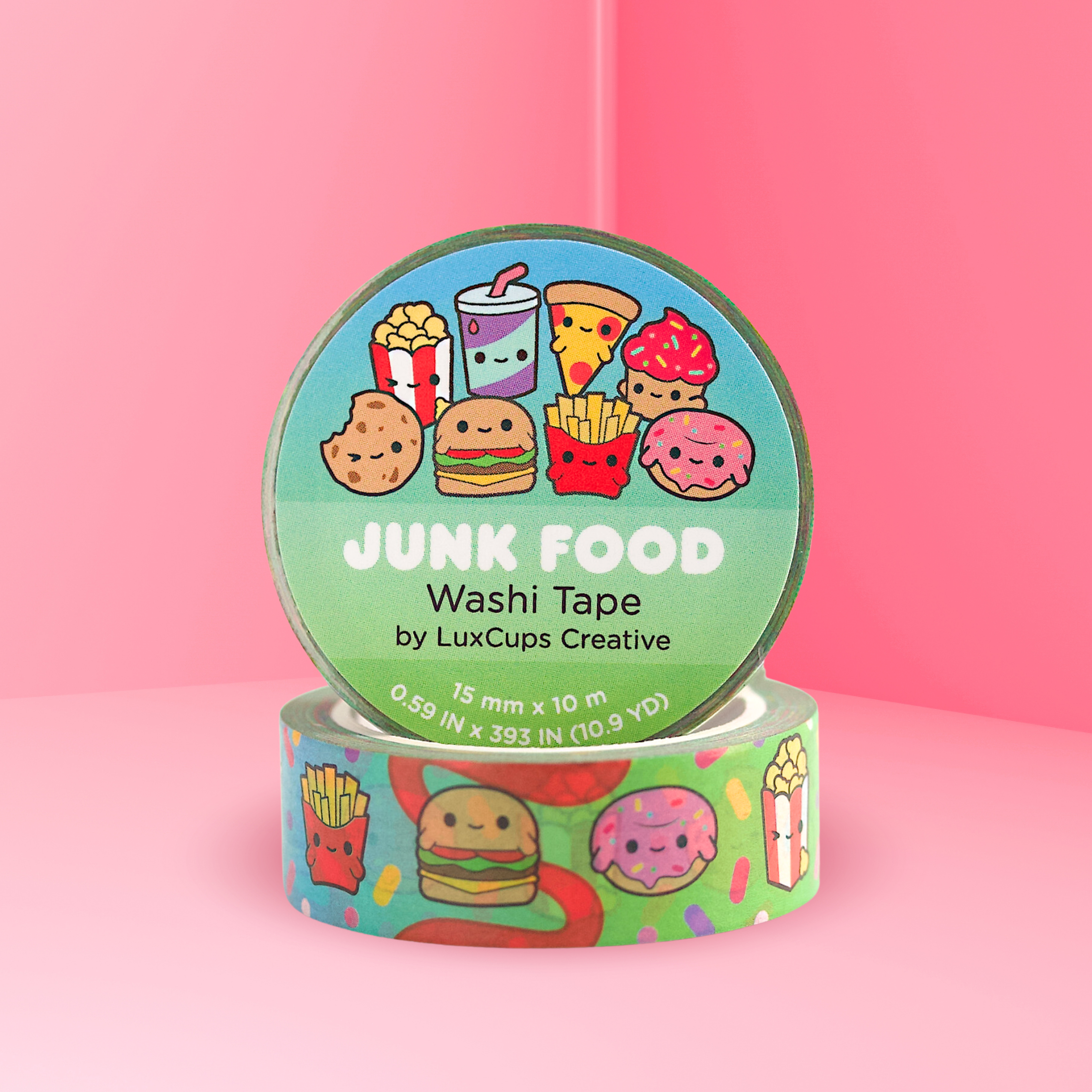 Junk Food Washi Tape by LuxCups Creative | Papertail Fox
