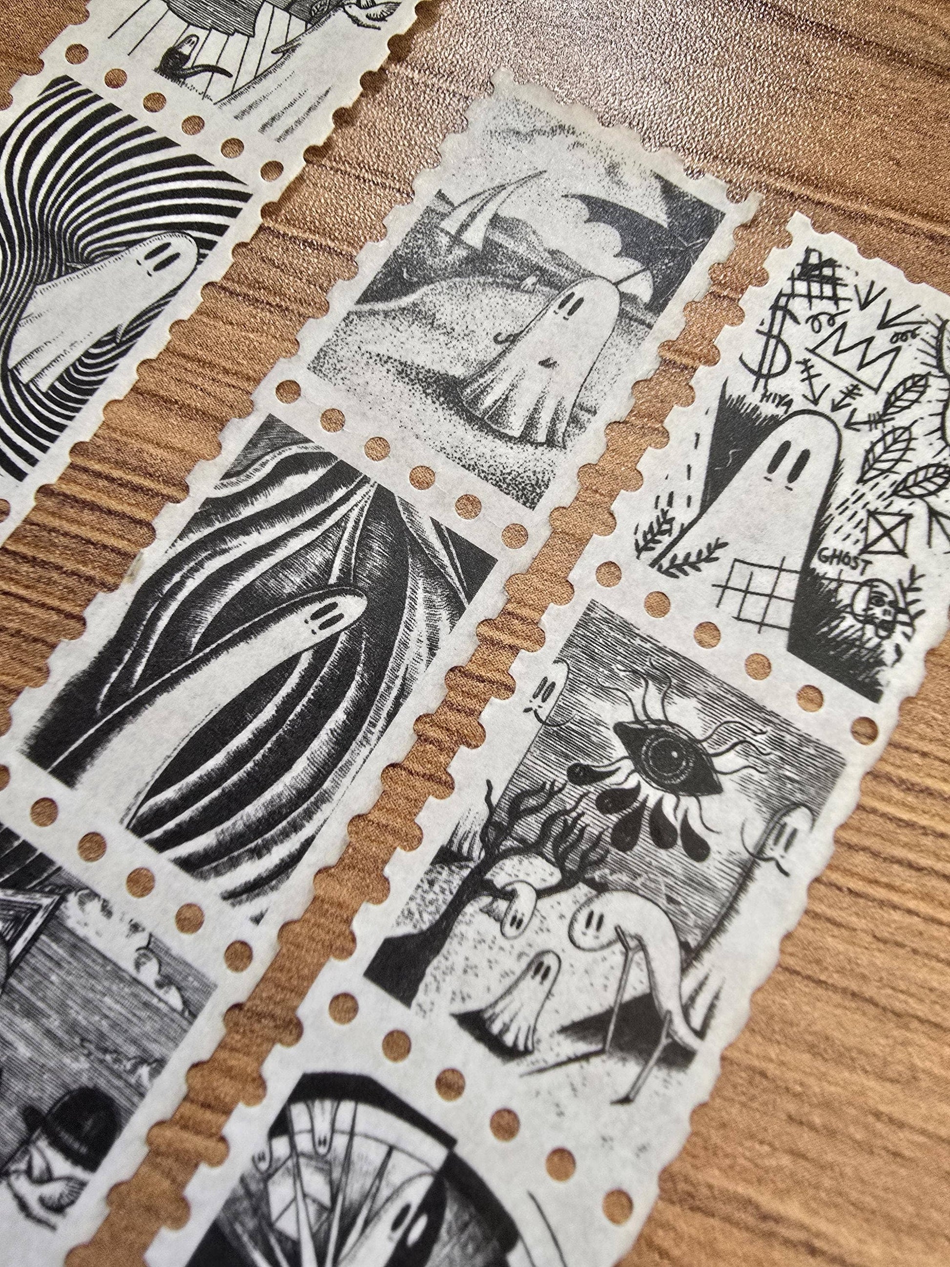 Creative Spirits Stamp Washi Tape #2 - Ghosts of Art History by Jon Turner | Papertail Fox