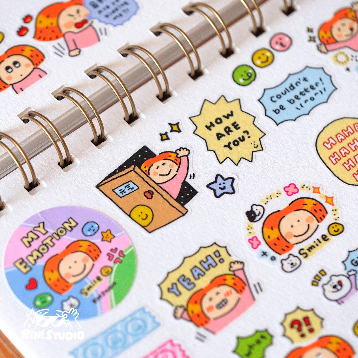 Emotion Die-Cut Washi Tape | RiN! Studio