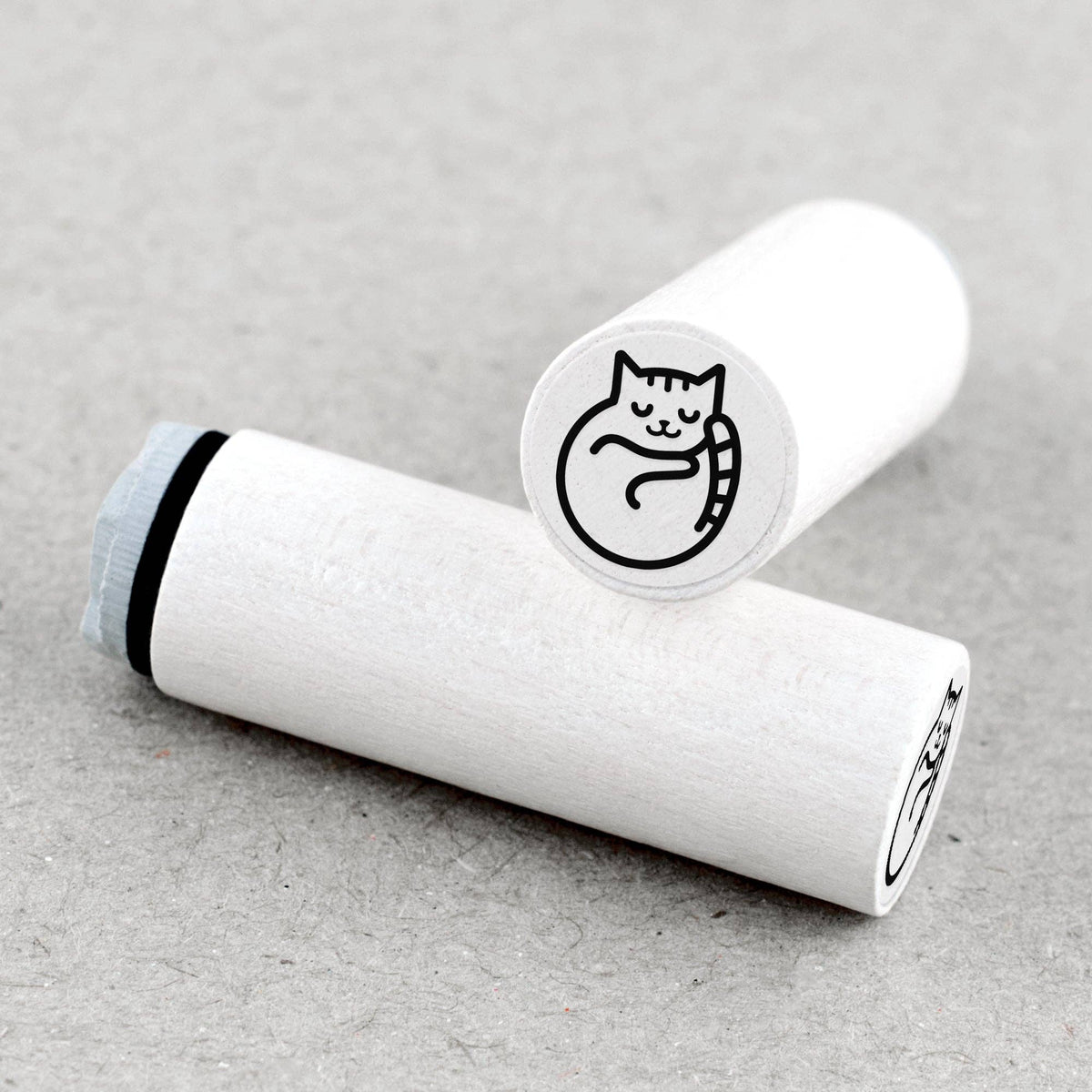 Sitting Cat Mini Stamp by Merry & Bright | Papertail Fox