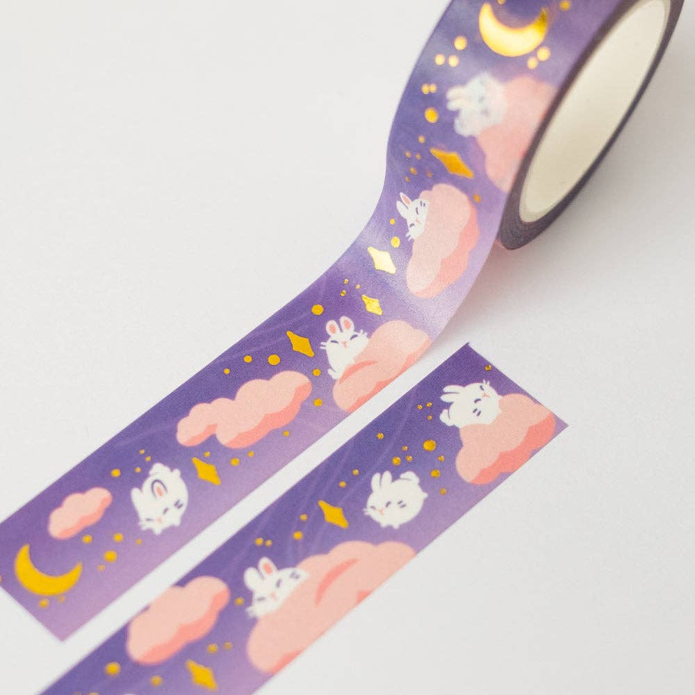 In the Clouds Gold Foil Washi Tape | Birdie Tam