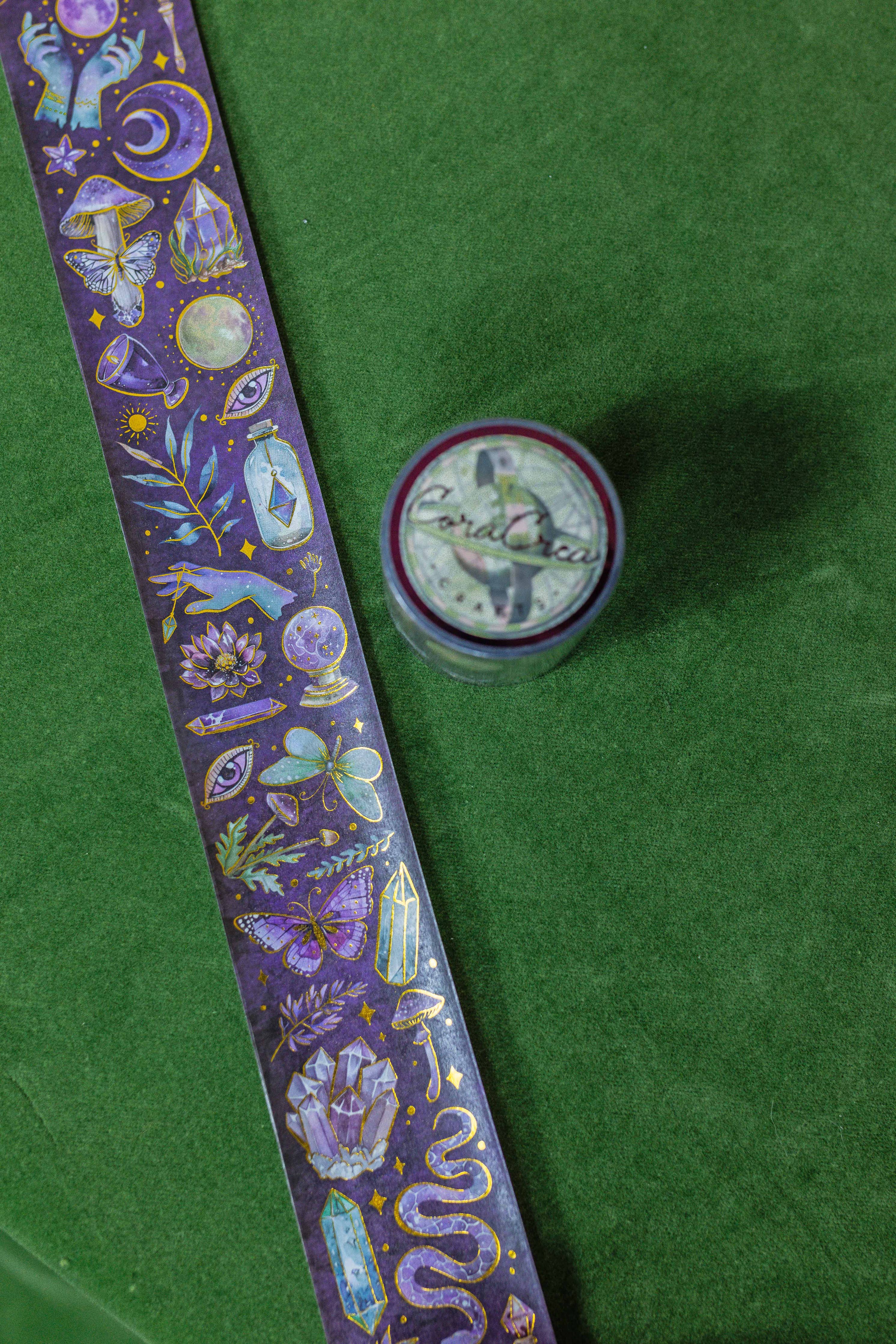 Magical Night Foil Washi Tape | CoraCreaCrafts