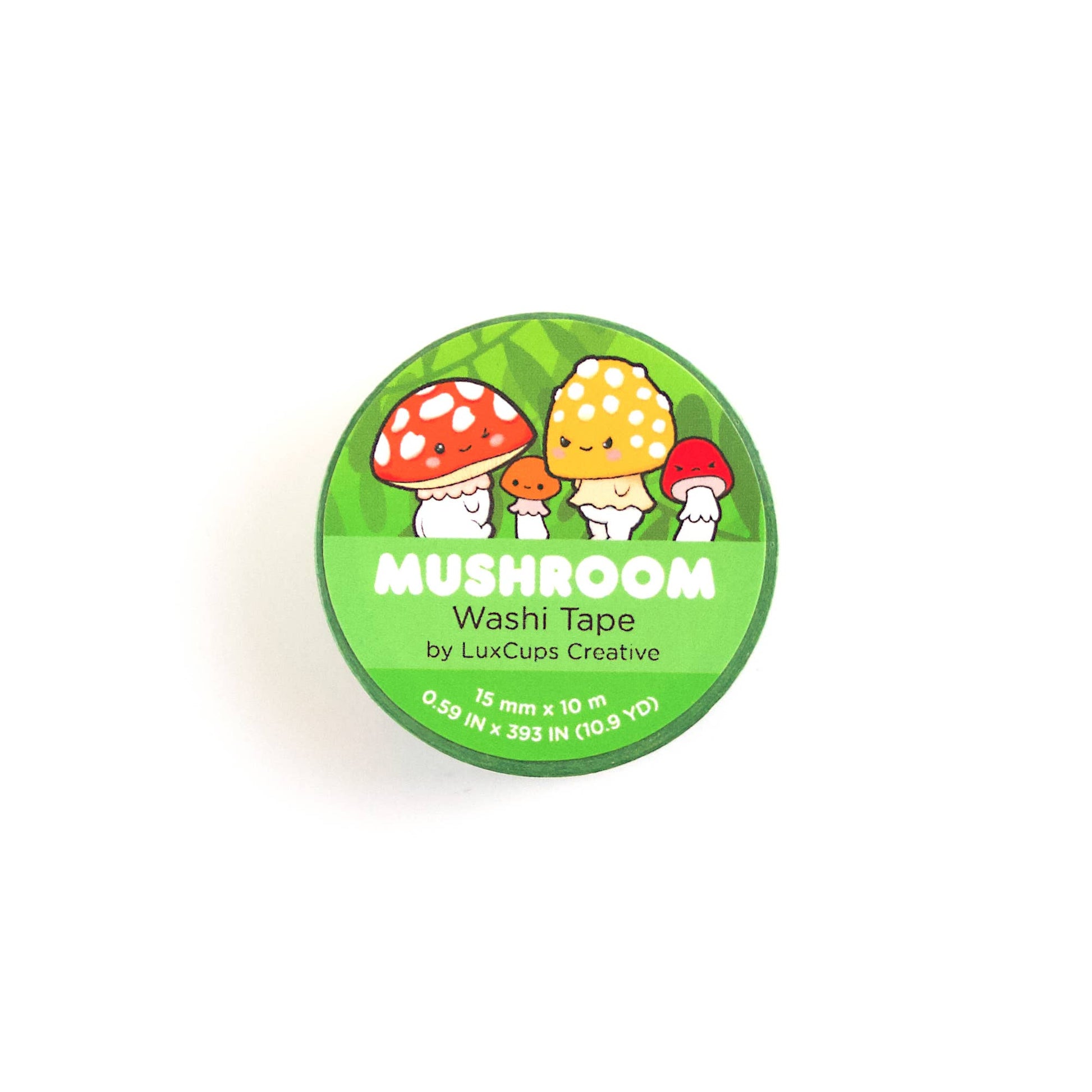 Mushroom Washi Tape by LuxCups Creative | Papertail Fox