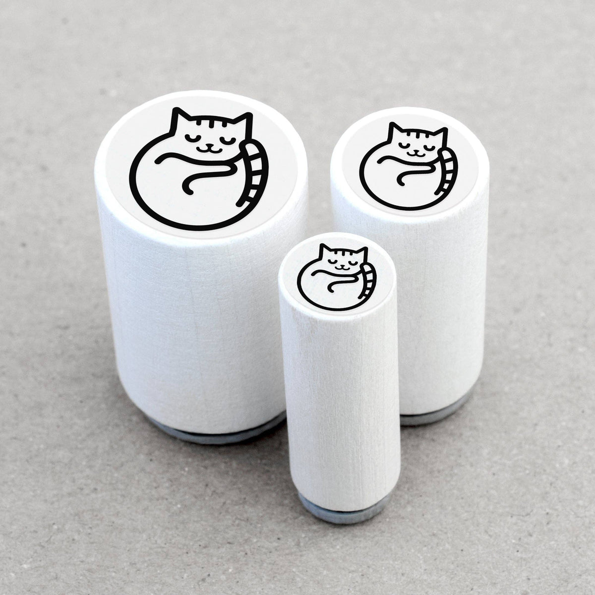 Sitting Cat Mini Stamp | Merry & Bright