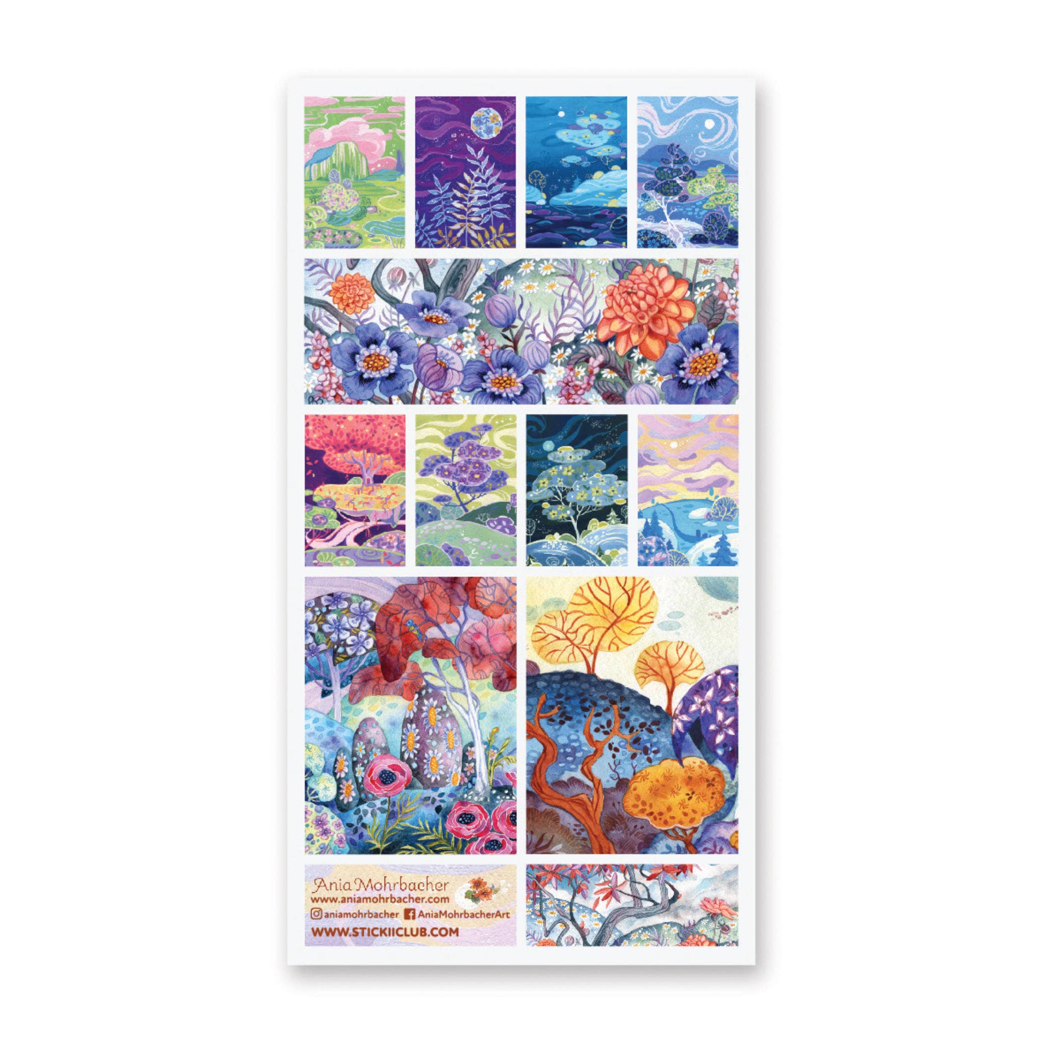 Enchanted Forests Sticker Sheet by Stickii | Papertail Fox