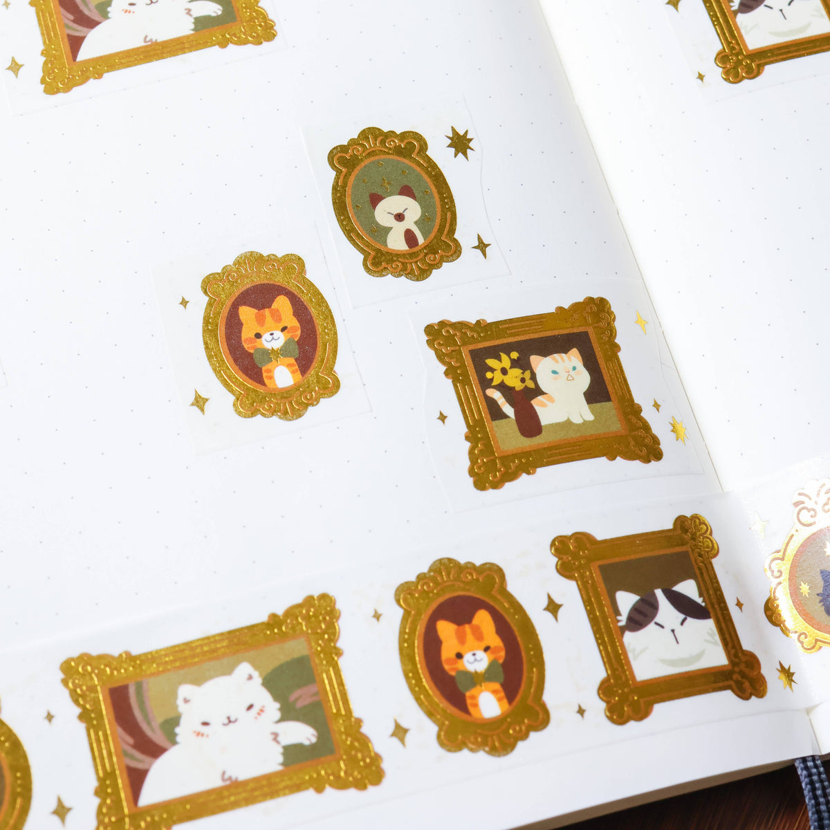 Grand Meowster Gallery Foil Washi Tape | Thousand Skies