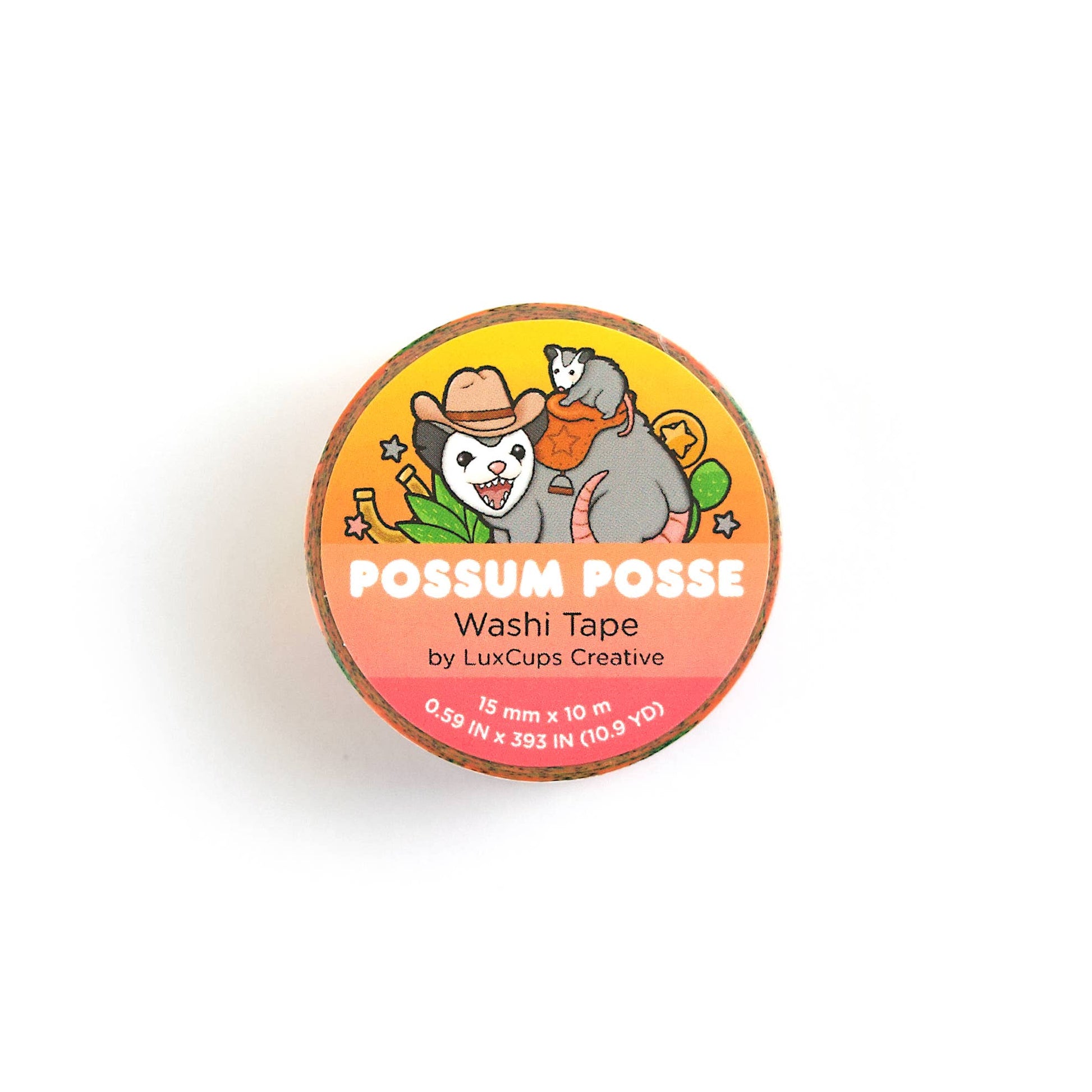 Possum Posse Washi Tape by LuxCups Creative | Papertail Fox