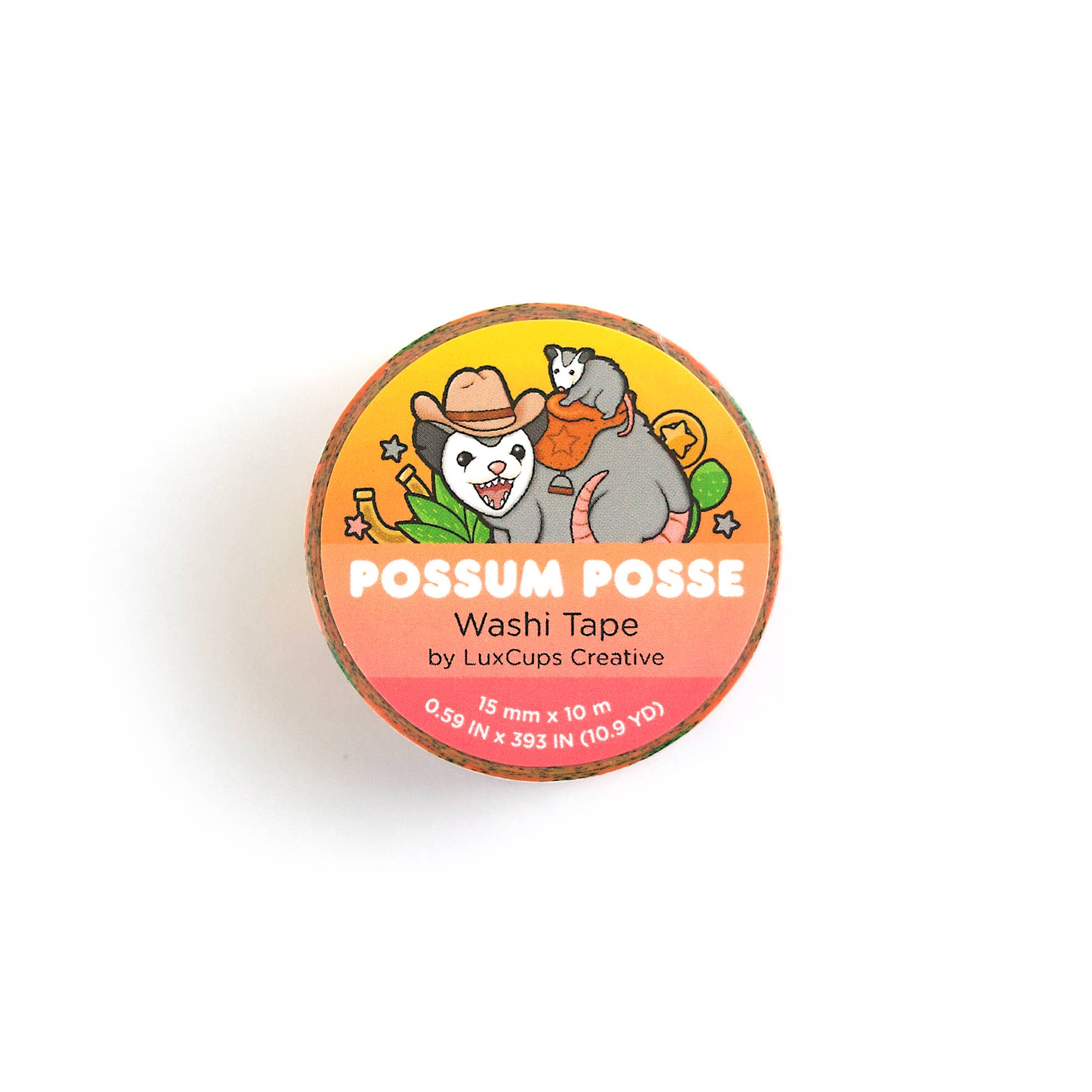 Possum Posse Washi Tape by LuxCups Creative | Papertail Fox