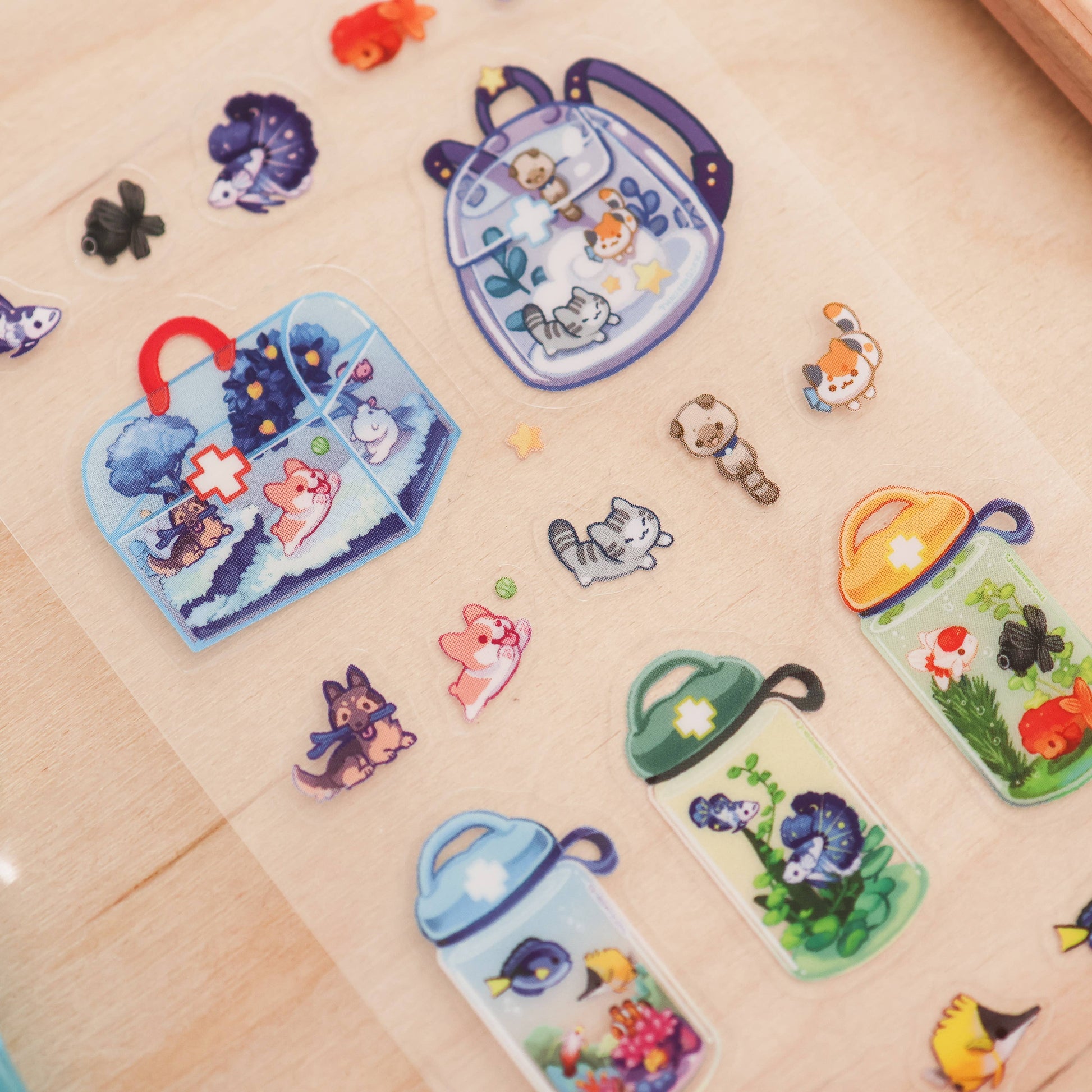 First Aid Kit Clear Sticker Sheet by Thousand Skies | Papertail Fox
